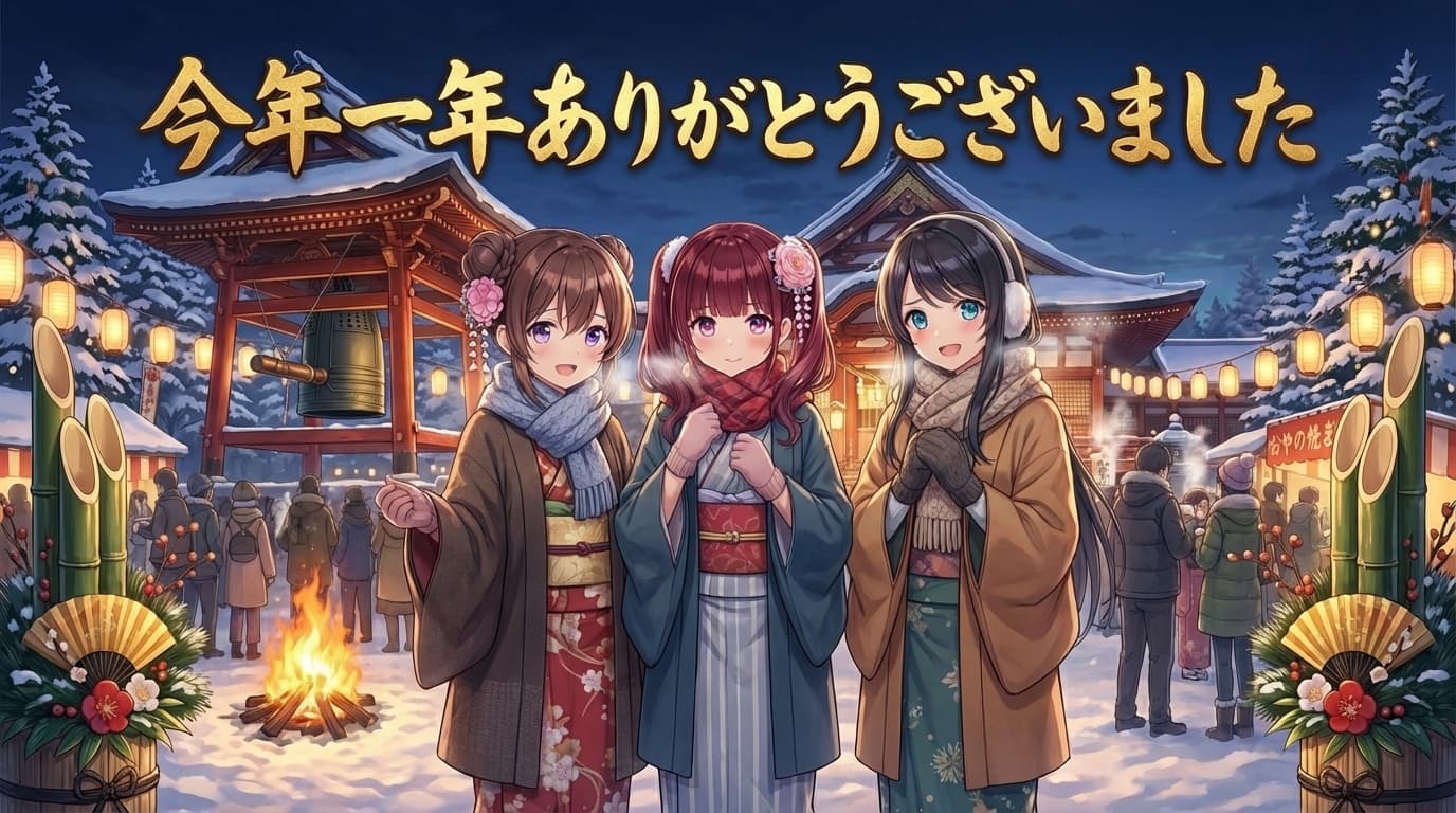 年末のご挨拶
