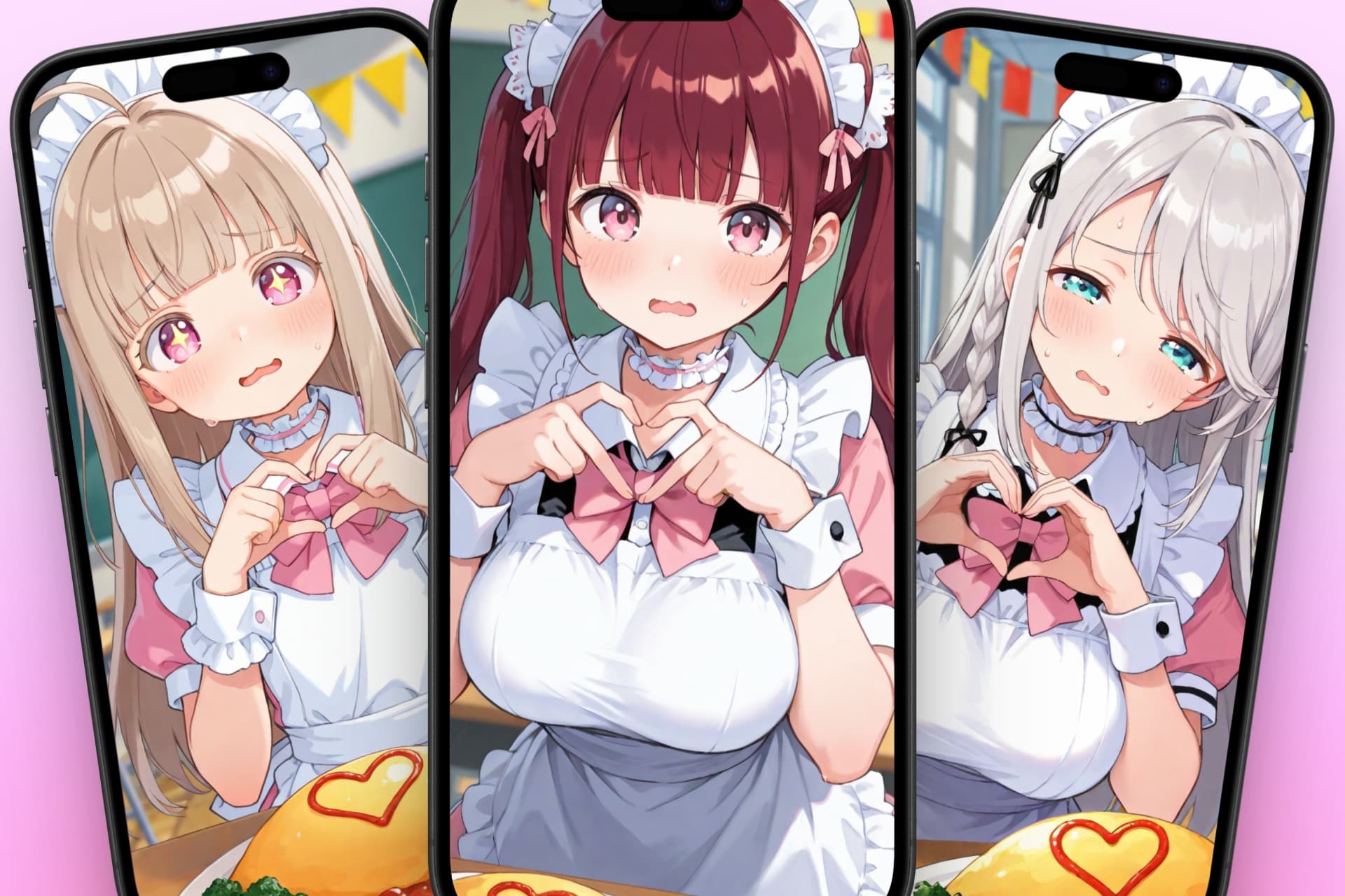 11月の期間限定無償シチュカ「萌え萌えメイド」を追加しました！
