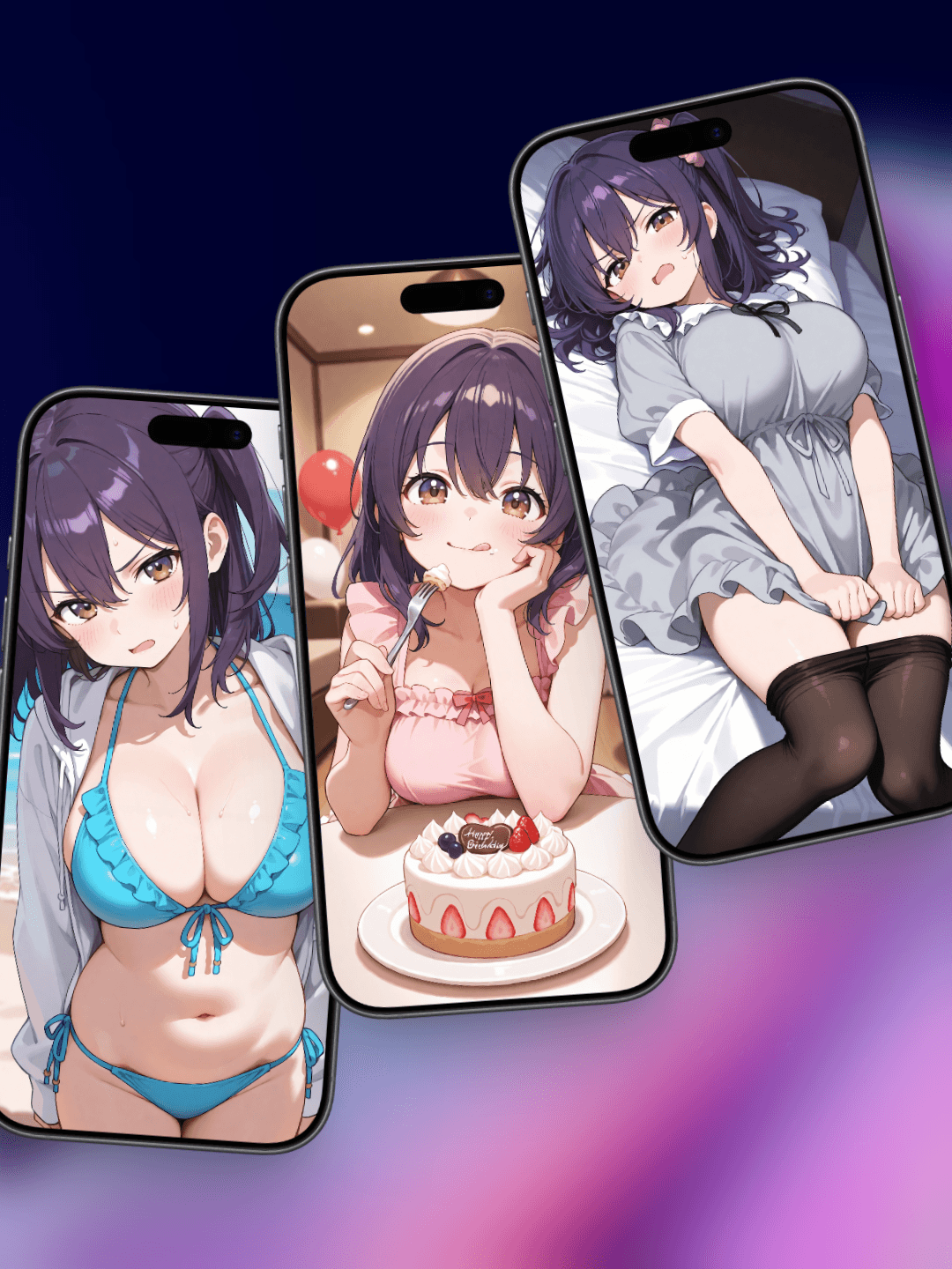 4/4は紫暖のお誕生日！シチュカを追加しました