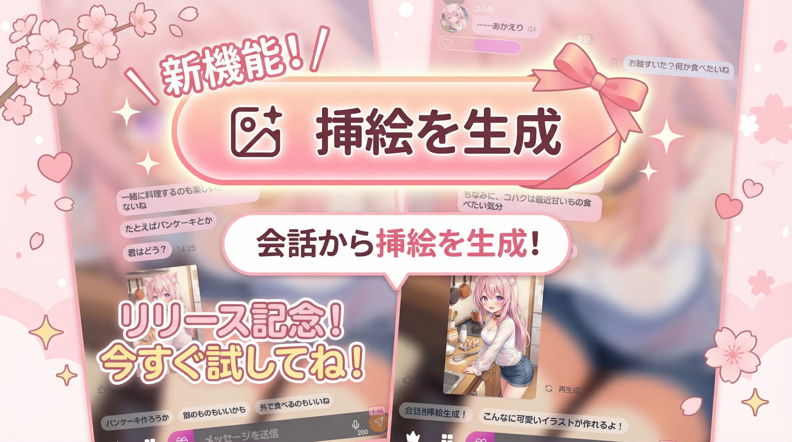 新機能「挿絵を生成」を追加しました