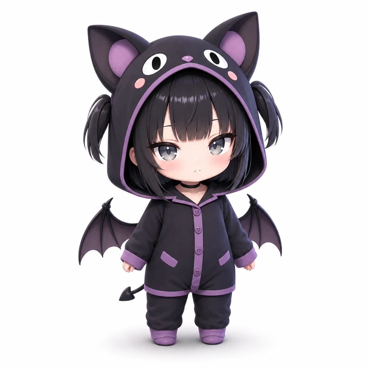 Chibi reference image of Kusumi Alisa