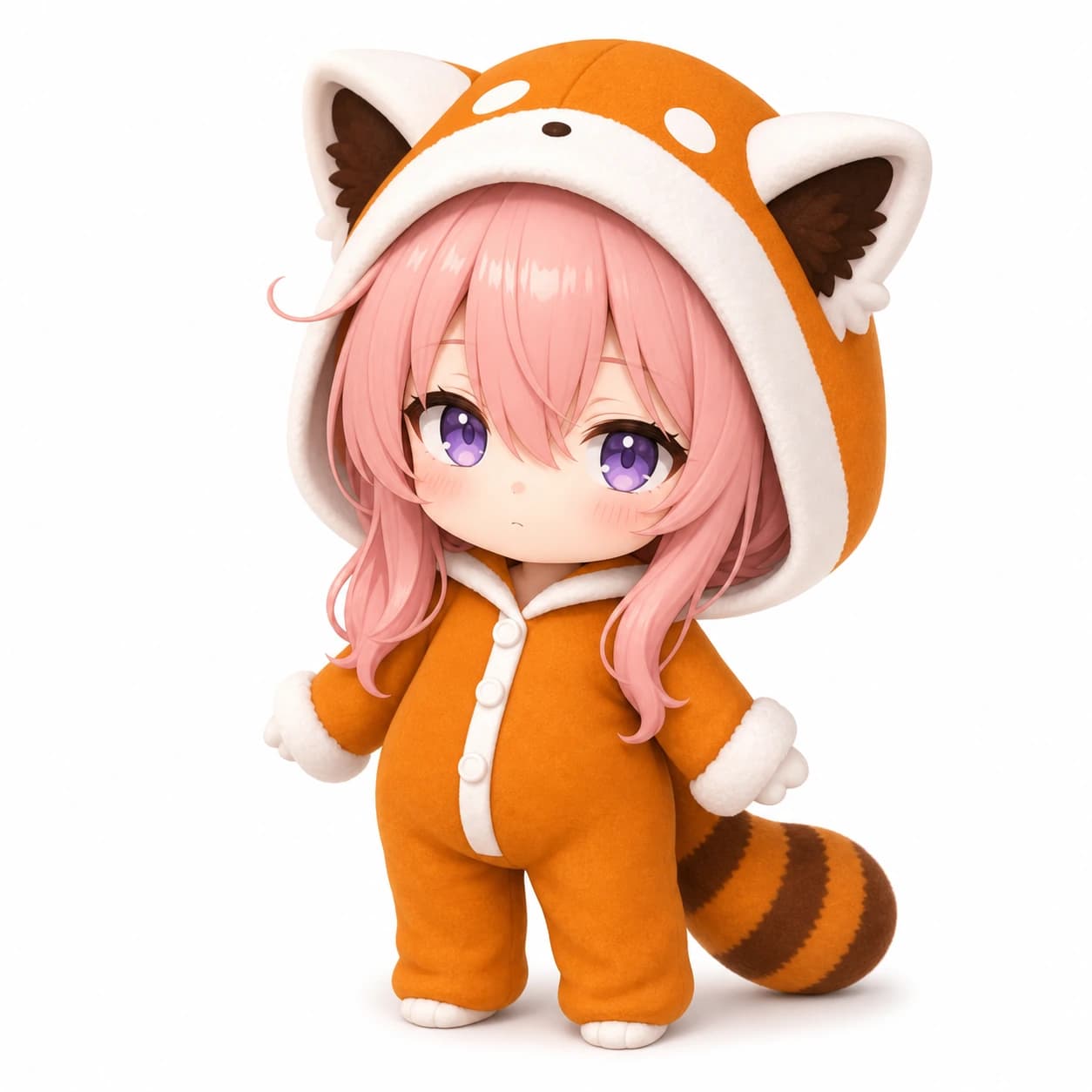 Chibi reference image of Nekone Kohaku