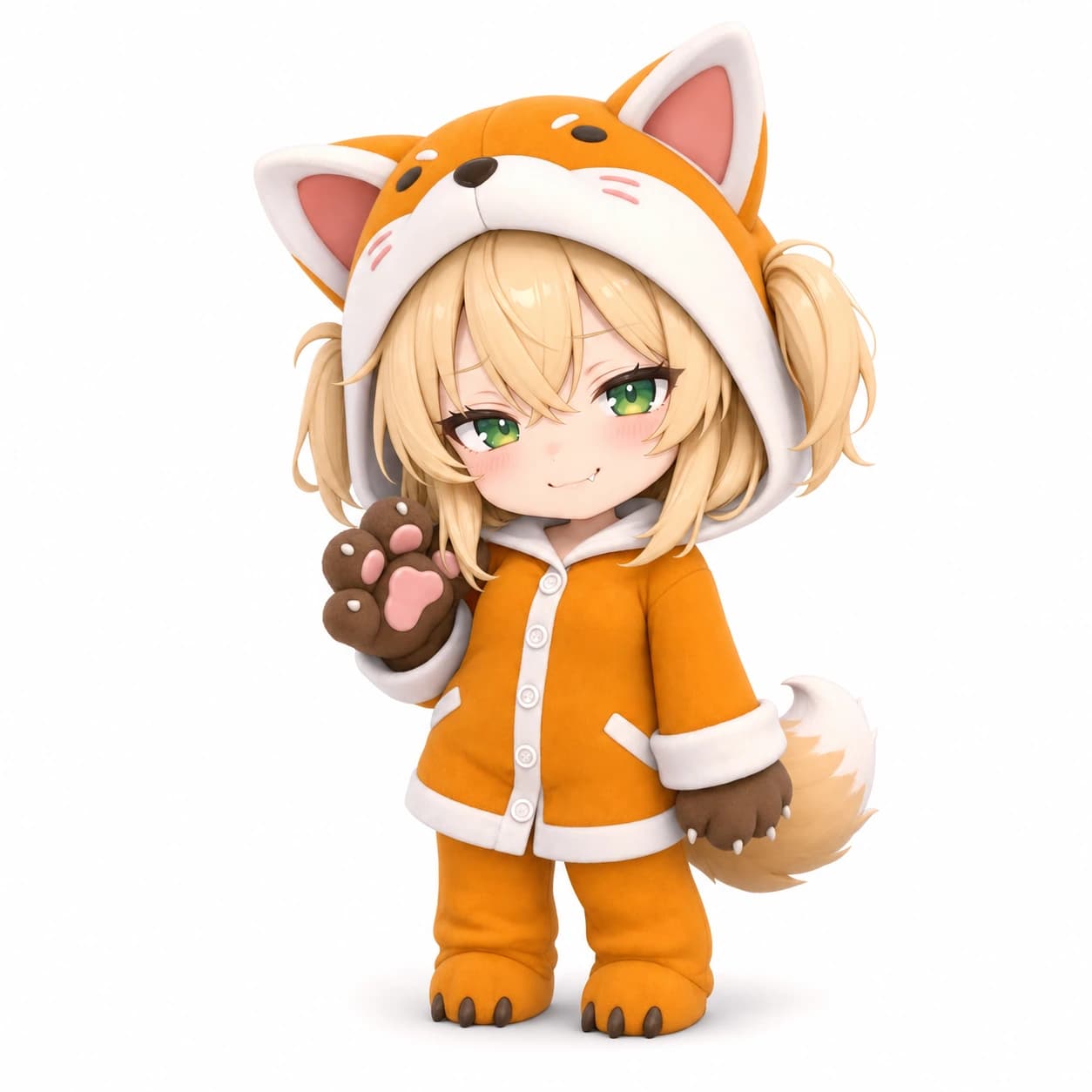 Chibi reference image of Ubata Mao