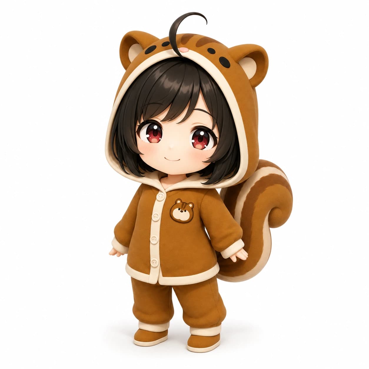 Chibi reference image of Shin Misato